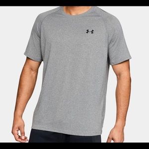 UA Tech Men’s short sleeve T-shirt- Gray
